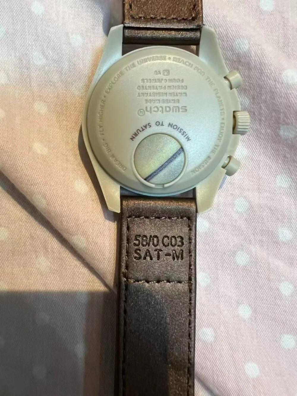 Swatch Omega Bioceramic Moonswatch Mission To Saturn